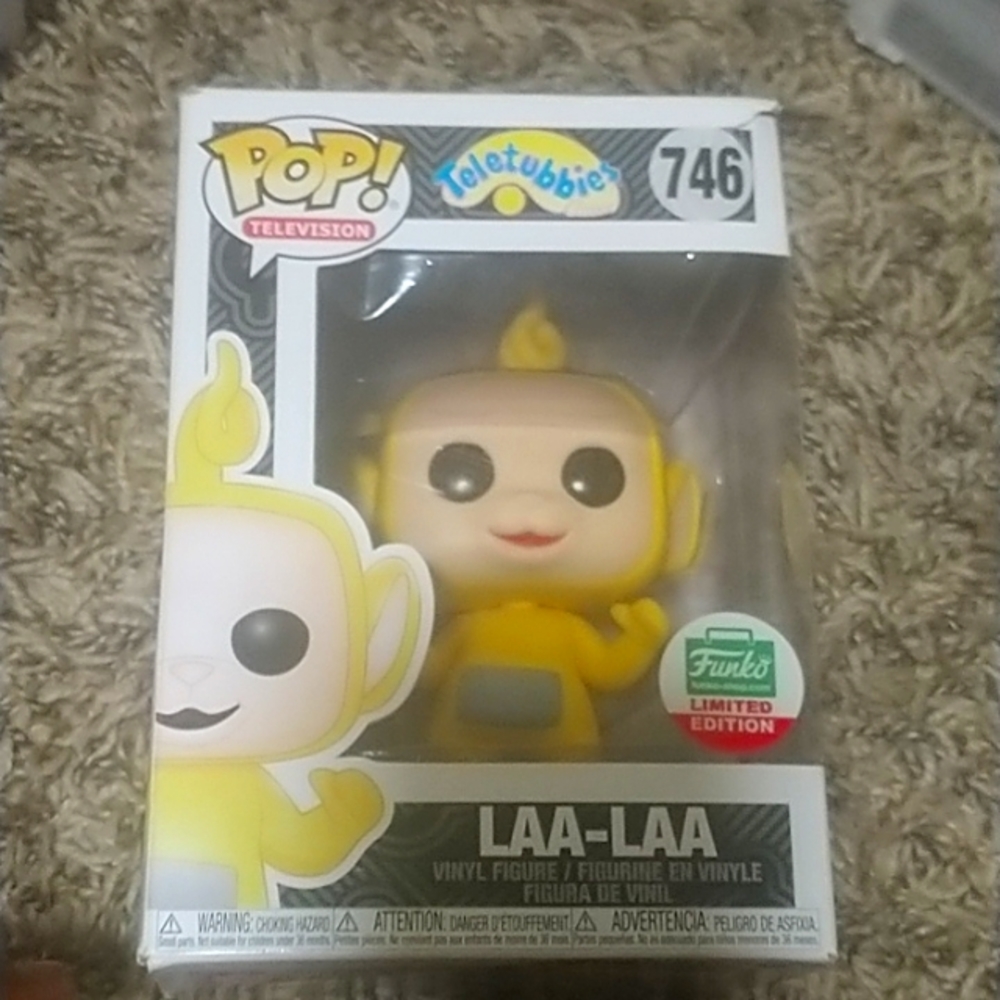 Teletubbies Funko pops comes with one brand new in box.
